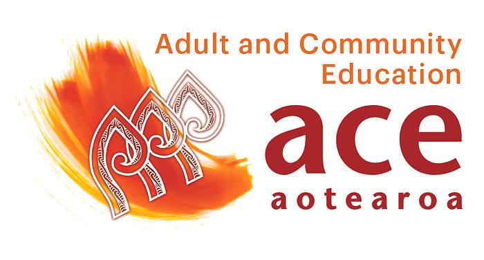 Adult and Community Education (ACE) Aotearoa AGM 2026 logo